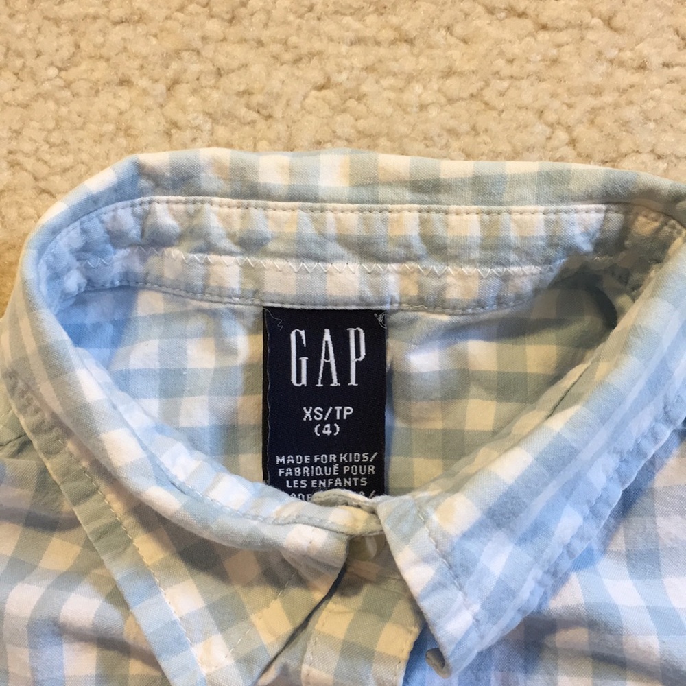 Gap gingham collared blouse - Picture 8 of 8